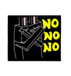 ブロックうさぎ（個別スタンプ：34）