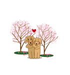 sweet  momo＆obama（個別スタンプ：1）