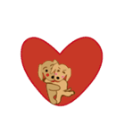 sweet  momo＆obama（個別スタンプ：4）