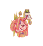 Pink Phang Phang - what what what！！（個別スタンプ：4）