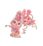 Pink Phang Phang - what what what！！（個別スタンプ：11）