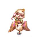 Pink Phang Phang - what what what！！（個別スタンプ：25）