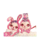 Pink Phang Phang - what what what！！（個別スタンプ：29）