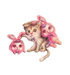 Pink Phang Phang - what what what！！（個別スタンプ：30）