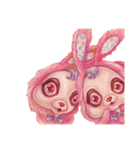 Pink Phang Phang - what what what！！（個別スタンプ：38）