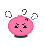 QQ Pink Circle（個別スタンプ：3）