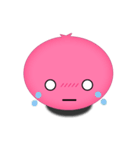 QQ Pink Circle（個別スタンプ：8）