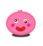 QQ Pink Circle（個別スタンプ：10）