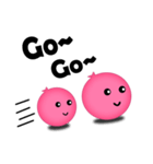 QQ Pink Circle（個別スタンプ：12）