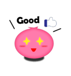 QQ Pink Circle（個別スタンプ：13）