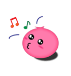 QQ Pink Circle（個別スタンプ：20）