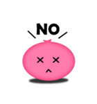 QQ Pink Circle（個別スタンプ：23）