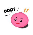 QQ Pink Circle（個別スタンプ：26）