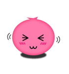 QQ Pink Circle（個別スタンプ：30）