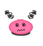 QQ Pink Circle（個別スタンプ：33）