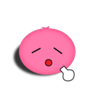 QQ Pink Circle（個別スタンプ：38）