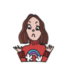 Goofy Girl , EMMA ＆ BANA（個別スタンプ：1）