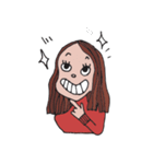 Goofy Girl , EMMA ＆ BANA（個別スタンプ：2）