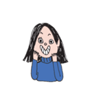 Goofy Girl , EMMA ＆ BANA（個別スタンプ：9）