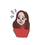 Goofy Girl , EMMA ＆ BANA（個別スタンプ：10）
