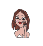 Goofy Girl , EMMA ＆ BANA（個別スタンプ：11）