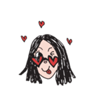 Goofy Girl , EMMA ＆ BANA（個別スタンプ：16）