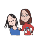 Goofy Girl , EMMA ＆ BANA（個別スタンプ：20）