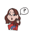 Goofy Girl , EMMA ＆ BANA（個別スタンプ：22）