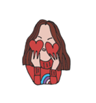 Goofy Girl , EMMA ＆ BANA（個別スタンプ：23）