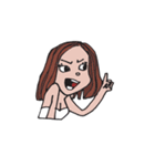 Goofy Girl , EMMA ＆ BANA（個別スタンプ：29）