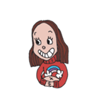 Goofy Girl , EMMA ＆ BANA（個別スタンプ：35）