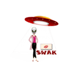 Alien Contact TextSpeak（個別スタンプ：20）