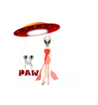 Alien Contact TextSpeak（個別スタンプ：21）