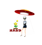 Alien Contact TextSpeak（個別スタンプ：26）