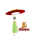 Alien Contact TextSpeak（個別スタンプ：29）