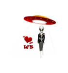 Alien Contact TextSpeak（個別スタンプ：40）