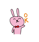 ゆるルンうさぎさん（個別スタンプ：1）