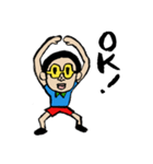 グラサンさん（個別スタンプ：3）