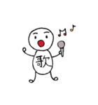 一文字人間（個別スタンプ：20）