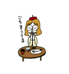 芸術家ジャンピエール（個別スタンプ：3）