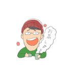 お山の上のなかまたち（個別スタンプ：4）