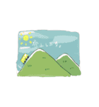お山の上のなかまたち（個別スタンプ：37）