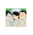お山の上のなかまたち（個別スタンプ：40）