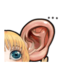 Blondie Girl（個別スタンプ：6）