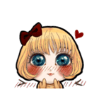 Blondie Girl（個別スタンプ：7）