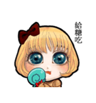 Blondie Girl（個別スタンプ：9）