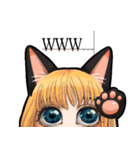 Blondie Girl（個別スタンプ：23）
