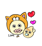 お帽子かぶりん～育児スタンプVer.～（個別スタンプ：9）