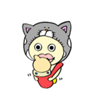 お帽子かぶりん～育児スタンプVer.～（個別スタンプ：13）