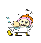 お帽子かぶりん～育児スタンプVer.～（個別スタンプ：20）
